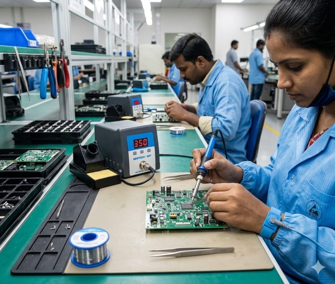 Newtech Stations on the Production Line